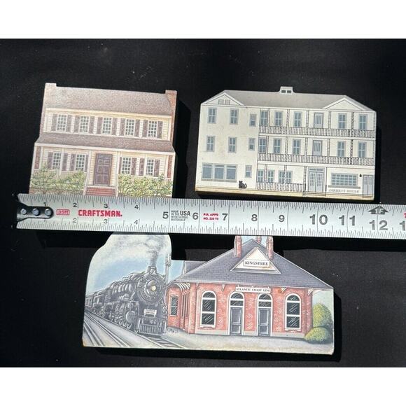 3 BRANDYWINE Woodcrafts Shelf Sitters Kingstree Dillsboro South Carolina SC -A50 - Picture 2 of 9